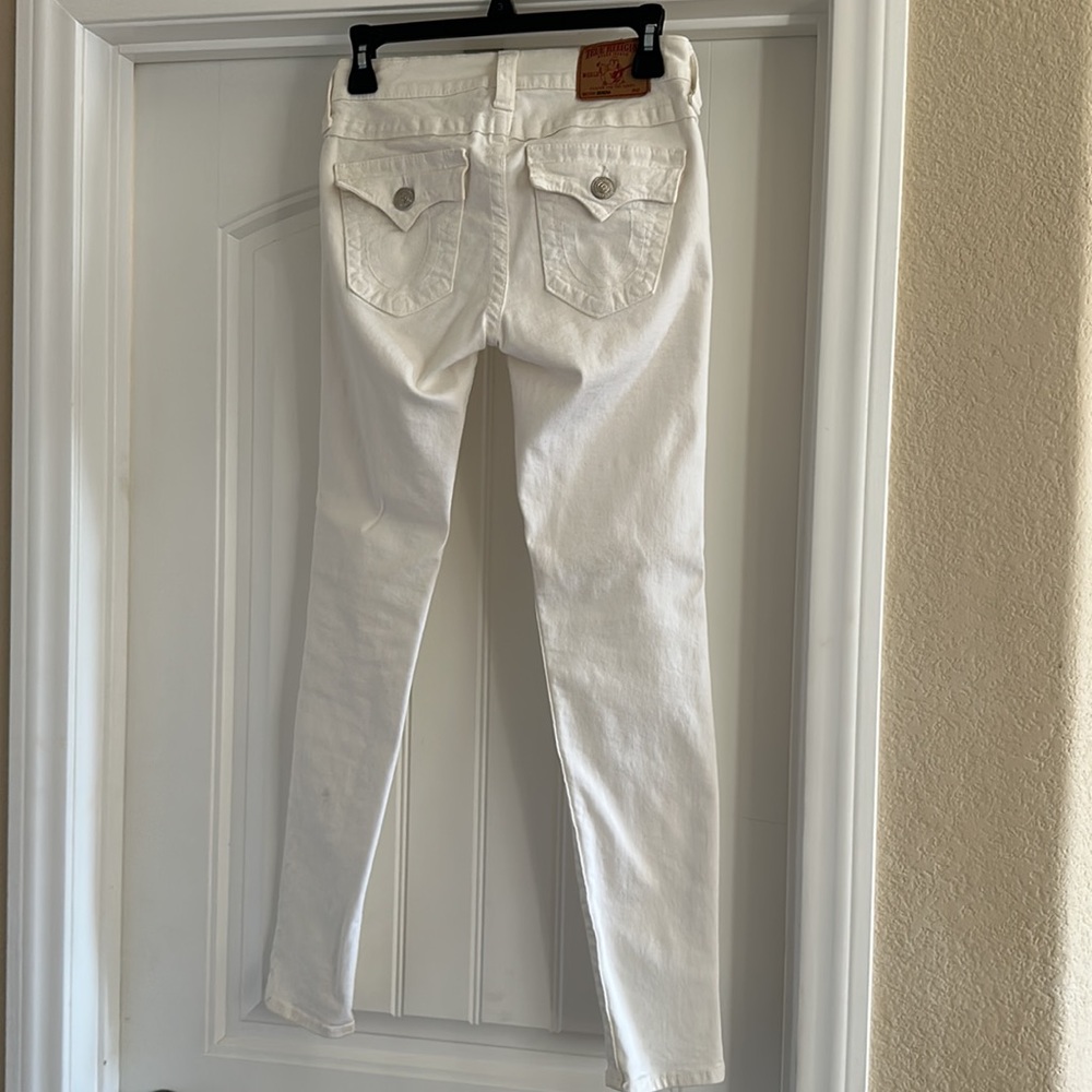 White True Religion skinny jeans - Picture 4 of 5